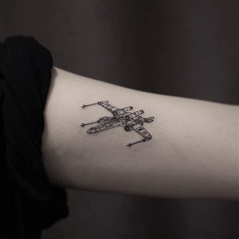 Star Wars X Wing Tattoo