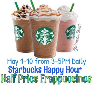 Starbucks Frappuccinos Are Half Price Today After 3 Pm Starbucks Frappuccinos Are Half Price Today After 3 Pm