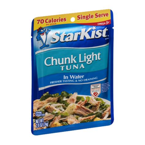 Starkist Chunk Light Tuna In Water Pouch 11 Oz Fry S Food Stores