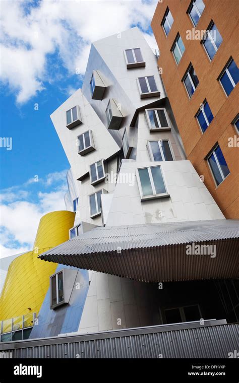 Stata Center Buildings Mit In Cambridge Ma Stock Photo Alamy