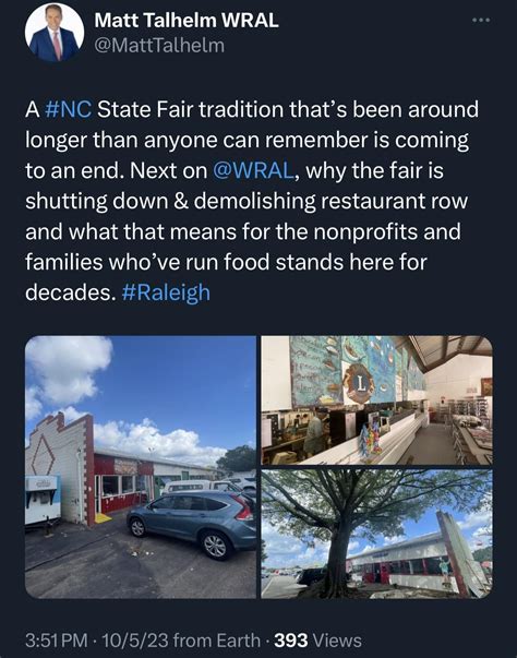 State Fairgrounds Tearing Down Restaurant Row Building R Raleigh