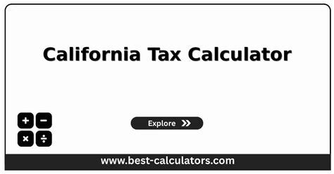 State Income Tax Calculators Or Estimate