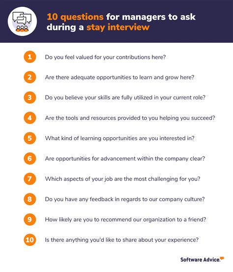 5 Stay Interview Questions
