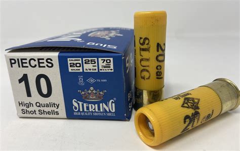 Sterling 20 Ga 00 Buckshot 6 8Oz 2 75In Shotgun Buckshot Ammunition 201 20 Sh
