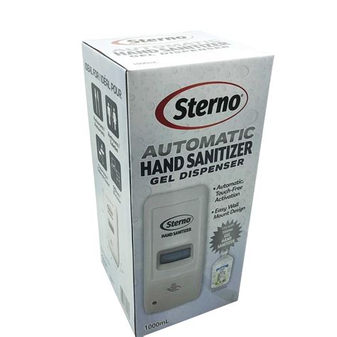 Sterno Hand Sanitizer Automatic Dispenser Stand Us Foods Chef Amp 39 Store