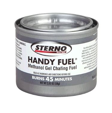 Sterno Handy Fuel45 Minute J D Honigberg International Inc