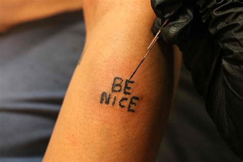Stick And Poke Tattoo Needle Tattoo Style Trends