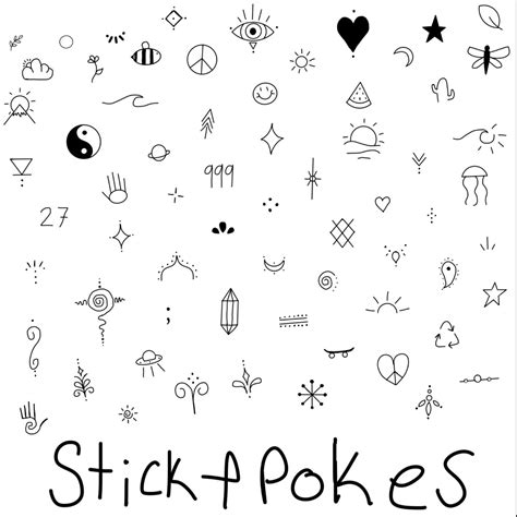 Stick And Poke Tattoos Artofit