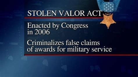 Stolen Valor Act Teaching About False Speech Civic Education