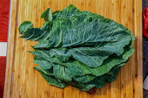 Storing Collard Greens