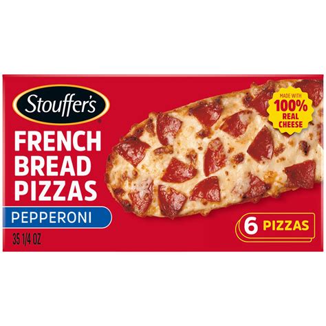 Stouffer Amp 39 S Pepperoni French Bread Frozen Pizza 11 75 Oz Fry S Food