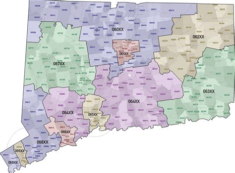 Stratford Connecticut Zip Code Boundary Map Ct
