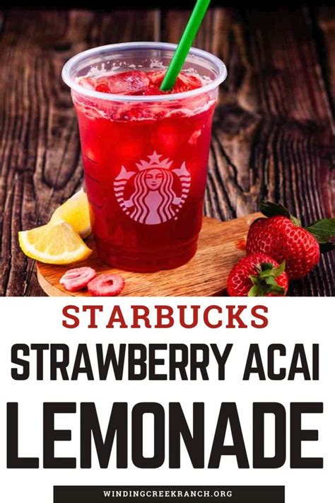 Strawberry Acai Lemonade Starbucks Copycat Recipe Strawberry Acai Strawberry Acai Lemonade Starbucks Copycat Recipe Strawberry Acai