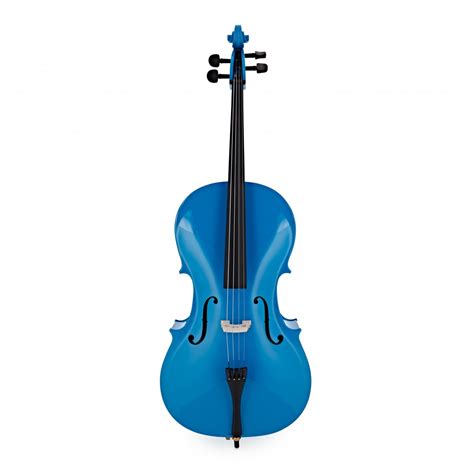 Student 3 4 Size Cello Beginner Pack By Gear4music Blue At Gear4music