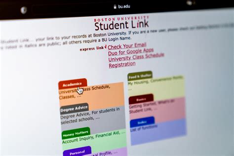 Student Link BU Information Hub