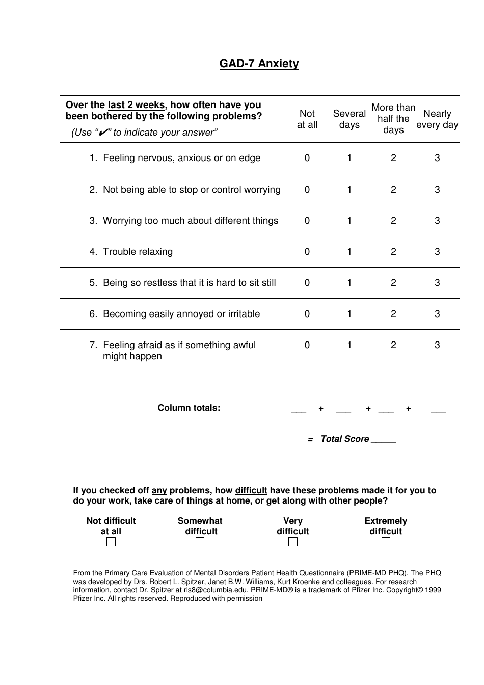 Study Flow Gad 7 Generalised Anxiety Disorder Scale 7 Phq 9 Patient