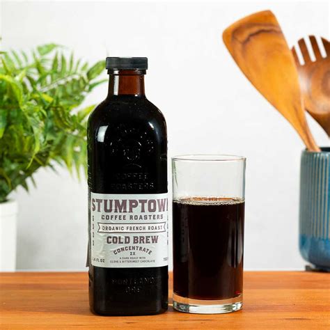 Stumptown Organic French Roast Cold Brew Concentrate 25 4 Fl Oz Smith Brothers Farms