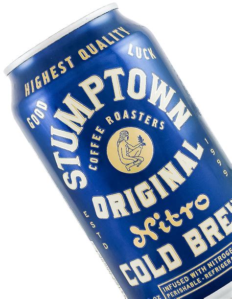 Stumptown Original Nitro Cold Brew 10 3Oz Can Portland Oregon The Wine Country