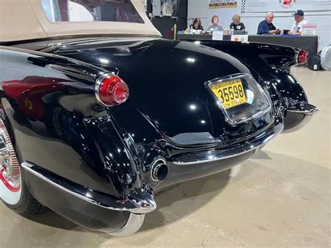 Stunning Black 1954 Corvette Roadster Defines Rarity Stunning Black 1954 Corvette Roadster Defines Rarity