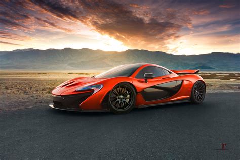 Stunning Orange Mclaren P1 Supercar Hd Wallpaper Ultimate Speed And Style By Gil Folk