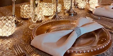 Stunning Table Settings With Chargers Efavormart