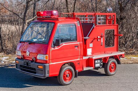 Subaru Sanbar Firetruck Fire Trucks Subaru Commercial Vehicle Subaru Sanbar Firetruck Fire Trucks Subaru Commercial Vehicle