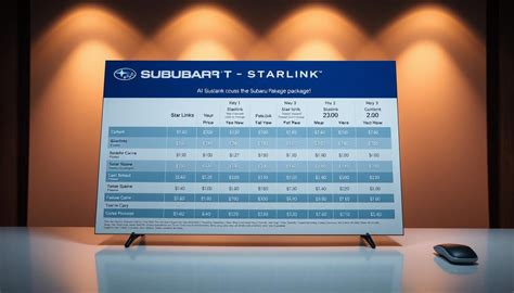 How Much Does Subaru Starlink Cost? Complete Pricing Guide