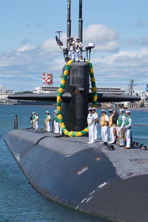 Submarine Bremerton Returns To Pearl Harbor For The Last Time