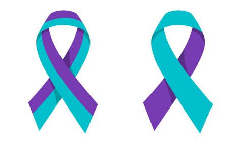 Suicide Awareness Ribbon Illustrations Royalty Free Vector Graphics