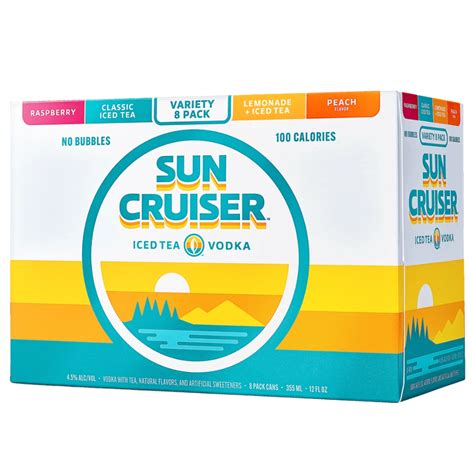 Sun Cruiser Lemonade Vodka Variety Pack 12 Fl Oz Can 8Pk Same Day Delivery Or Pickup Cash Wise Liquor
