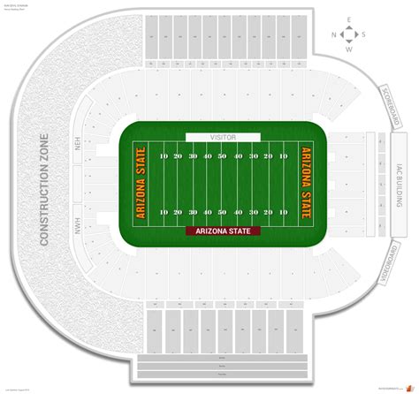Sun Devil Stadium Seating For Arizona State Football Rateyourseats Com Sun Devil Stadium Seating For Arizona State Football Rateyourseats Com