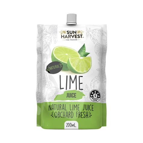 Sun Harvest Natural Orchard Fresh Lime Juice Pouch 200 Ml Delivery Near Me Doordash Sun Harvest Natural Orchard Fresh Lime Juice Pouch 200 Ml Delivery Near Me Doordash