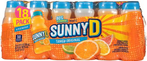 Sunny Delight Bottle Empty