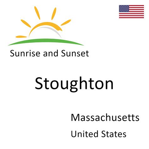 Sunrise And Sunset Times In Stoughton Massachusetts United States