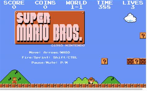 Super Mario Bros Unblocked How To Play In 2023 Super Mario Bros