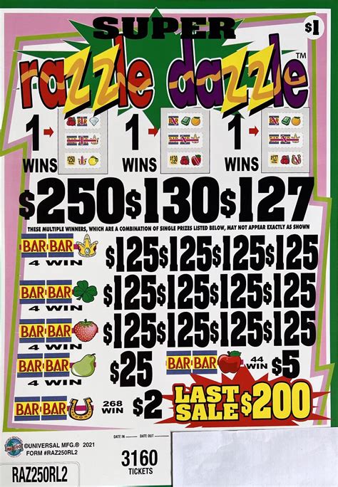 Super Razzle Dazzle Gameco Inc