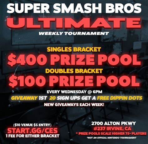 Super Smash Bros Ultimate 2700 Alton Parkway Suite 237 Diamond