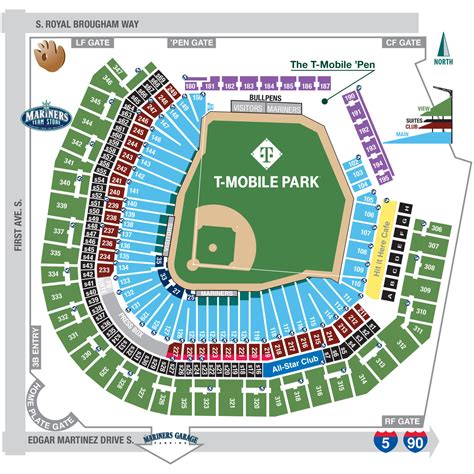 T Mobile Park Seating View Guide