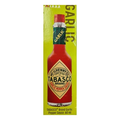Tabasco Garlic Pepper Sauce 60Ml European Grocery Store