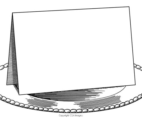 Table Card Cliparts Elevate Your Table Setting Designs 3389424