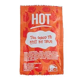 Taco Bell Hot Sauce Packet Price Nutrition Amp Allergen