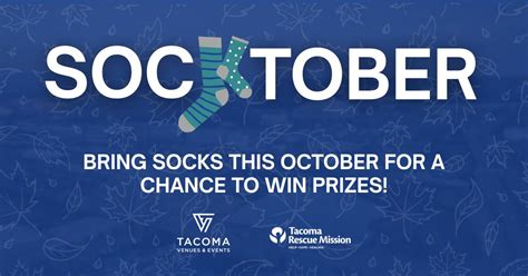 Tacoma Dome And Tacoma Rescue Mission Partner For Socktober Community