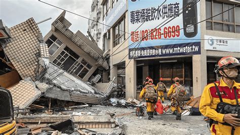 Taiwan Hit By Strongest Earthquake In 25 Years Tsunami Warning Issued