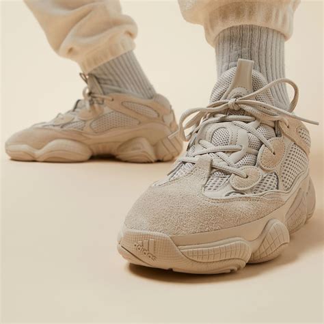 Take A Closer Look At The Adidas Kanye West Yeezy 500 Blush End Us