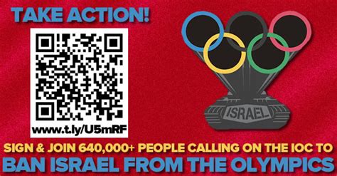 Take Action Sign The Petition To Ban Israel From The Olympics Ireland Palestine Solidarity Campaign