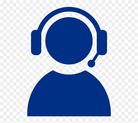 Talk To A Media Destruction Expert Customer Service Agent Icon Blue Free Transparent Png Clipart Images Download