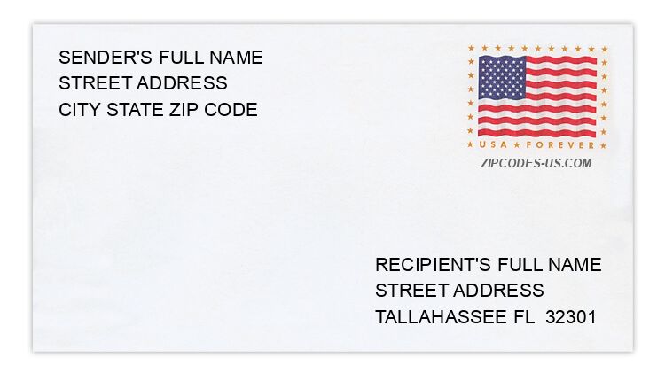 Tallahassee Zip Code Usa Zip Codes Tallahassee Zip Code