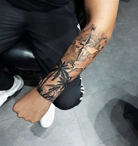 Tattoo Black Men Forearm