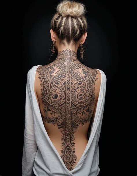 Tattoo Designs Womens Back