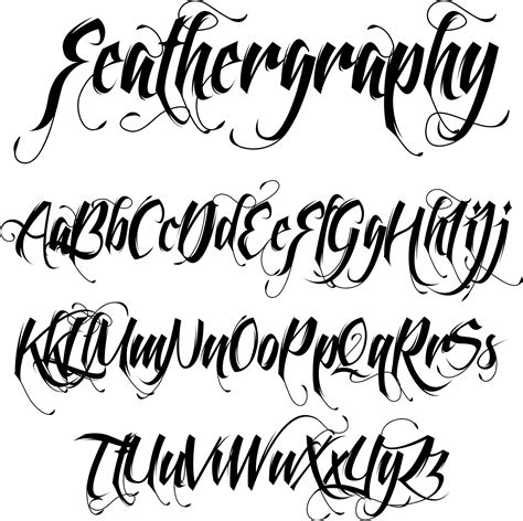 Tattoo Letter Fonts For Men The Only Dilemma Is Choosing The Best Artw